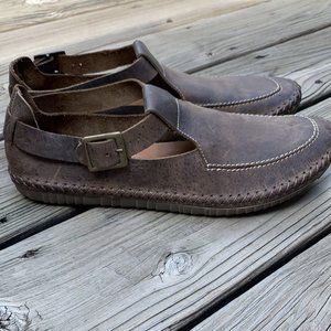 Soul of Africa Women's Brown Leather Shoes Size 9.5